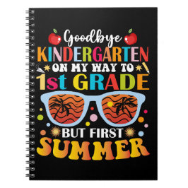Goodbye Kindergarten bis 1. Klasse, aber erster So Notizblock
