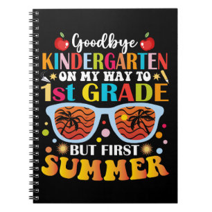 Goodbye Kindergarten bis 1. Klasse, aber erster So Notizblock
