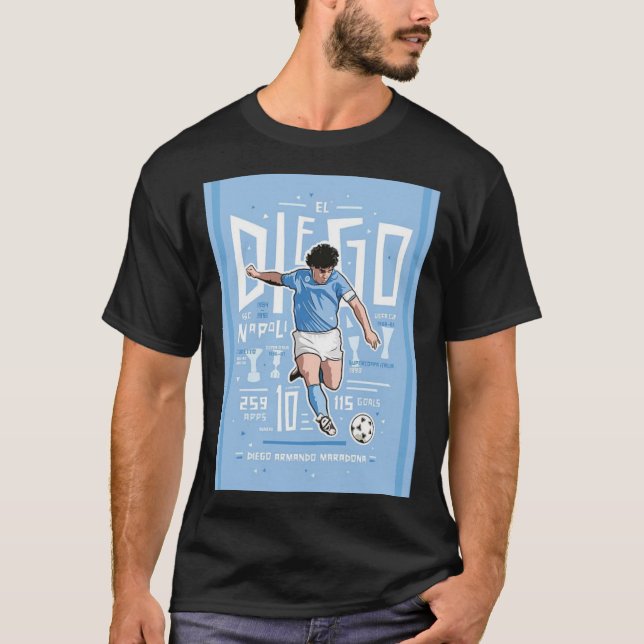 Goodbye Maradona - diego armando maradona - RIP D T-Shirt (Vorderseite)