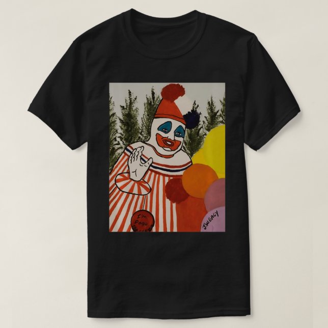 Goodbye Pogo the Clown by Gacy T-Shirt (Design vorne)