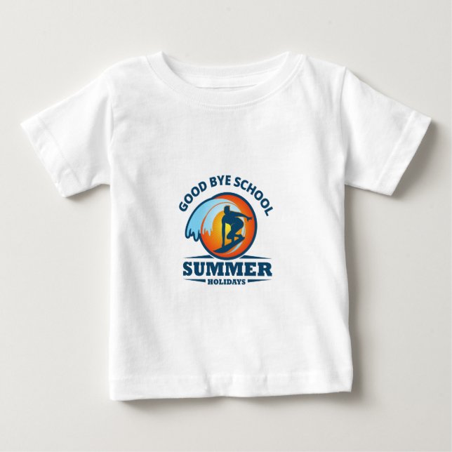Goodbye School Hello Summer Beach T - Shirts (Vorderseite)