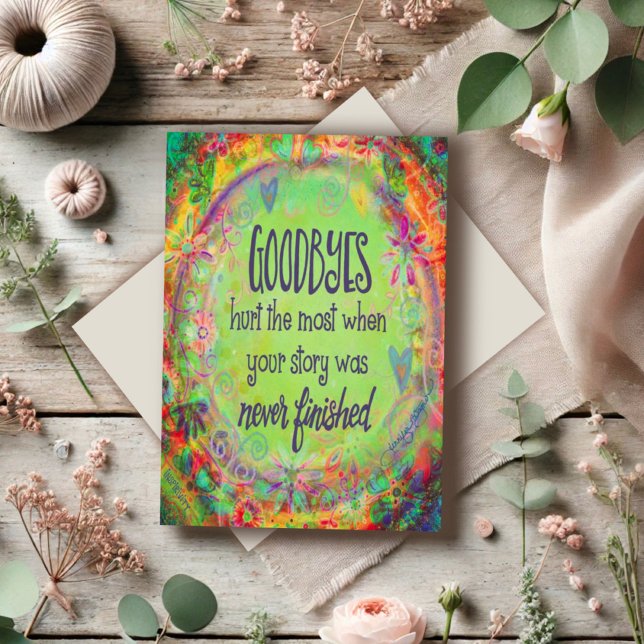 Goodbys verletzten, als die Geschichte noch nicht  Karte (Von Creator hochgeladen)