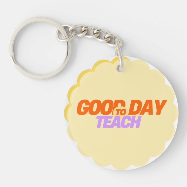GOODDAY2TEACH - Schlüsselanhänger (Vorderseite)