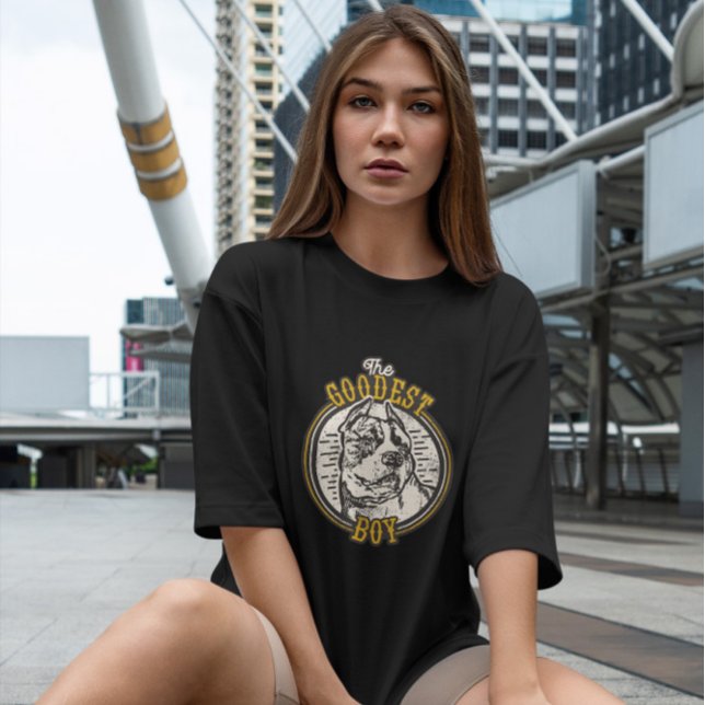 Goodest Boy Pitbull T-Shirt (Von Creator hochgeladen)