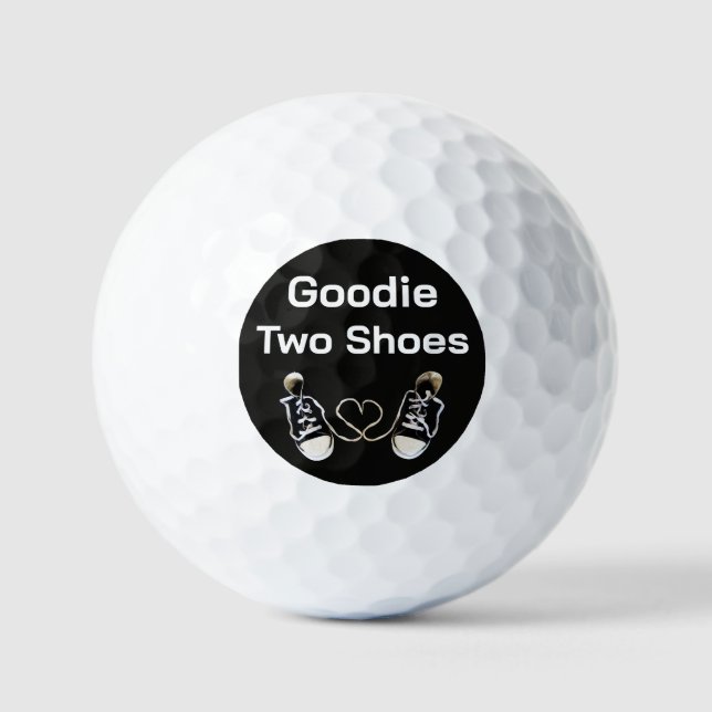 Goodie Two Shoes Golfbälle (Vorderseite)
