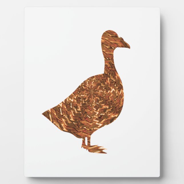 GoodLuck-Symbole: Gänse-Gänse-Gans-eigene Fotoplatte (Vorderseite)