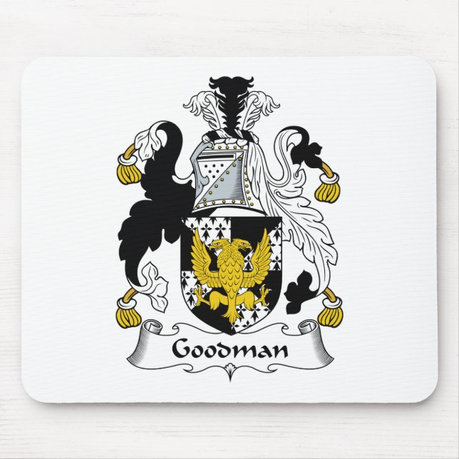 Goodman-Familienwappen Mousepad (Vorne)