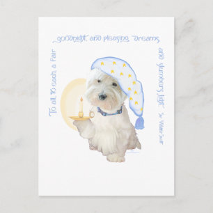 Goodnight Blue Postkarte