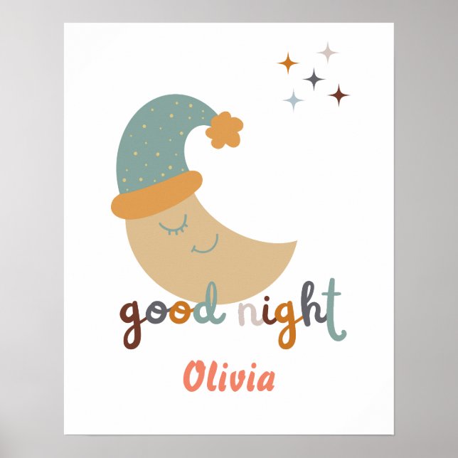 Goodnight Moon Kinderzimmer Room Poster (Vorne)