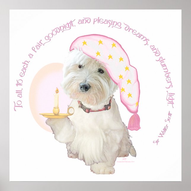 Goodnight Pink Poster (Vorne)
