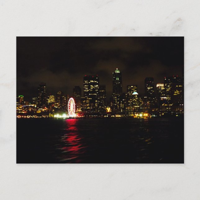 Goodnight Seattle Postkarte (Vorderseite)