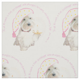 Goodnight Westie Stoff