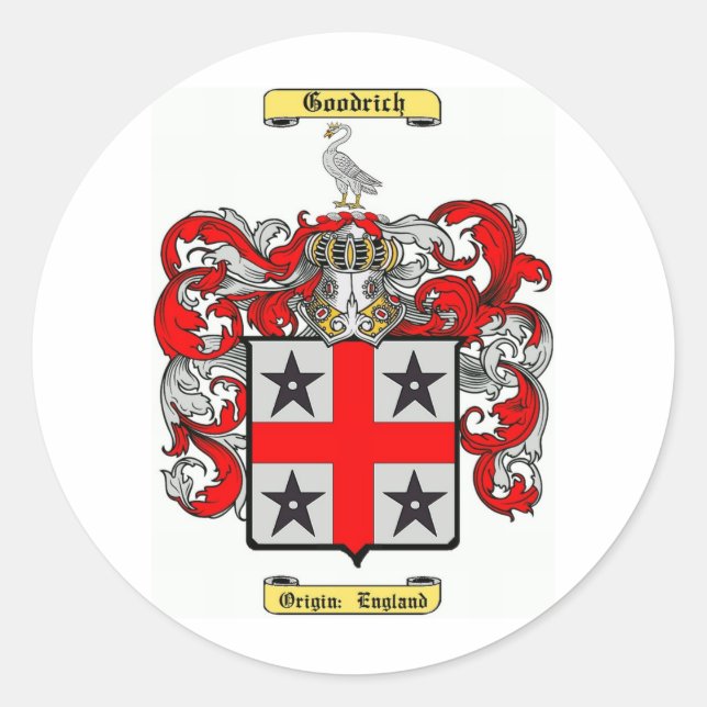 Goodrich Runder Aufkleber (Vorderseite)