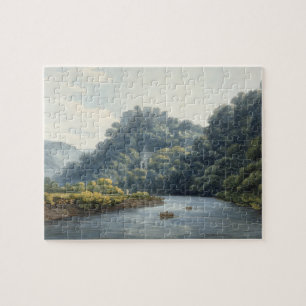 Goodrich Schloss auf dem Ypsilon (w/c, Stift u.