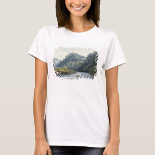 Goodrich Schloss auf dem Ypsilon (w/c, Stift u. T-Shirt