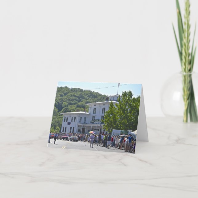 Goodspeed Bridge Centennial Notecard Karte (Vorderseite)