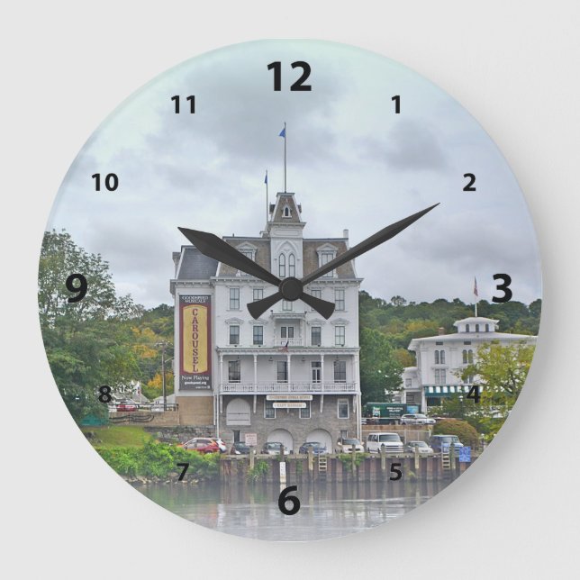 Goodspeed Opernsäulenuhr Große Wanduhr (Vorderseite)
