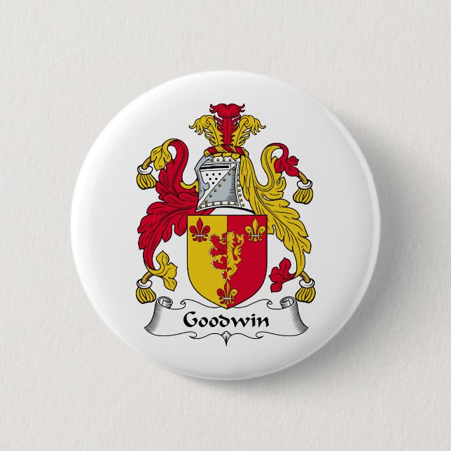 Goodwin Familienwappen Button (Vorderseite)