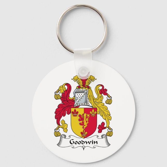 Goodwin Familienwappen Schlüsselanhänger (Vorderseite)