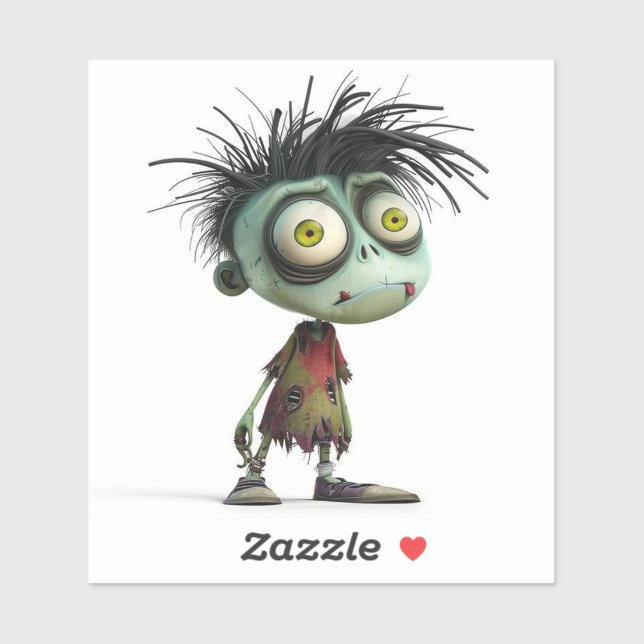 Gooey Max - Tongue-Out Terror Aufkleber (Blatt)