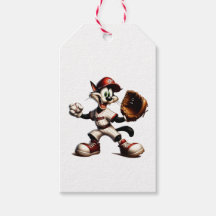 Goofy Cat Baseball Pitcher bricht auf