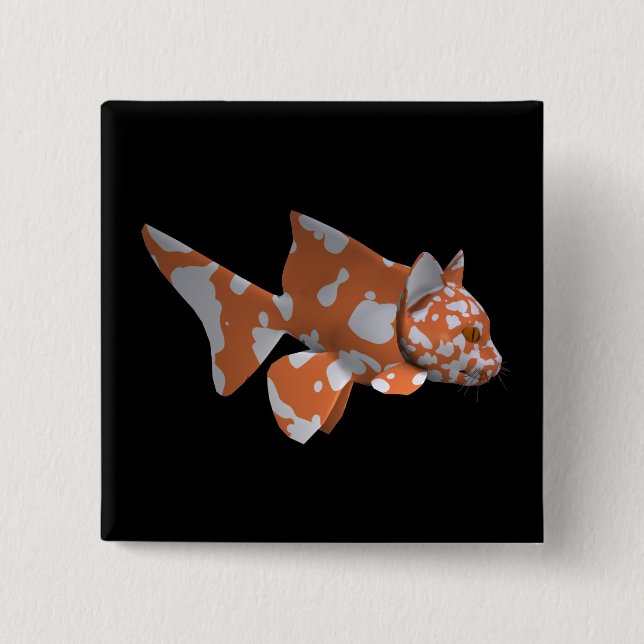Goofy Catfish Button (Vorderseite)