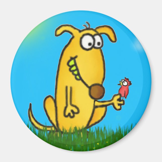 Goofy Dog Magnet (Vorne)