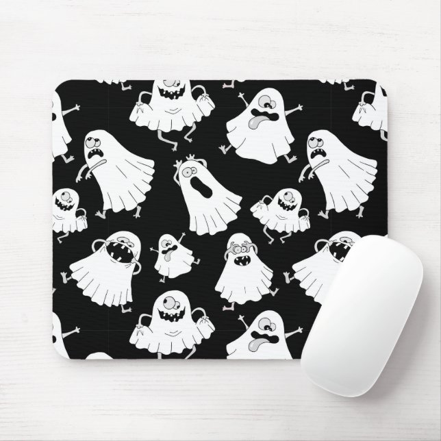 Goofy Ghosts Mouse Pad Mousepad (Mit Mouse)