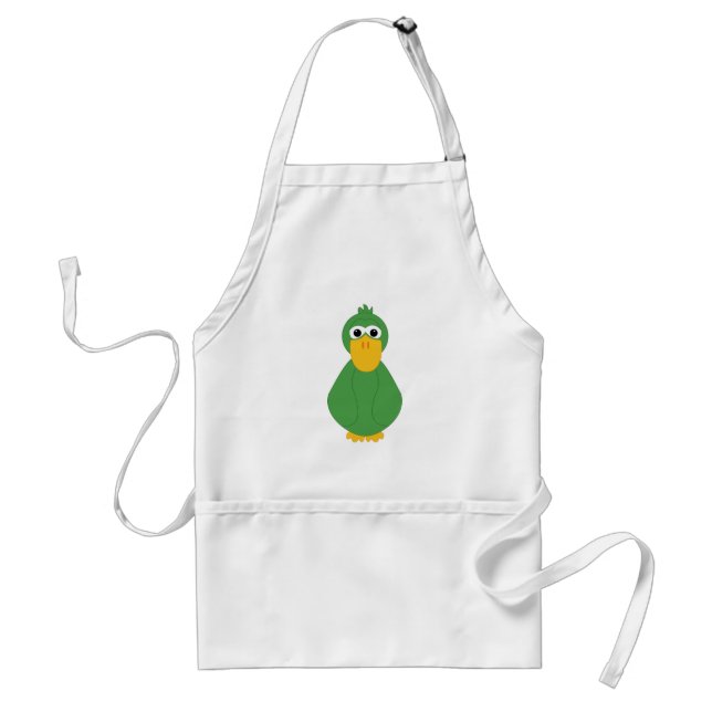 Goofy Green Duck Schürze (Vorne)