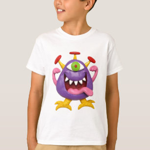 Goofy Lila Monster T-Shirt