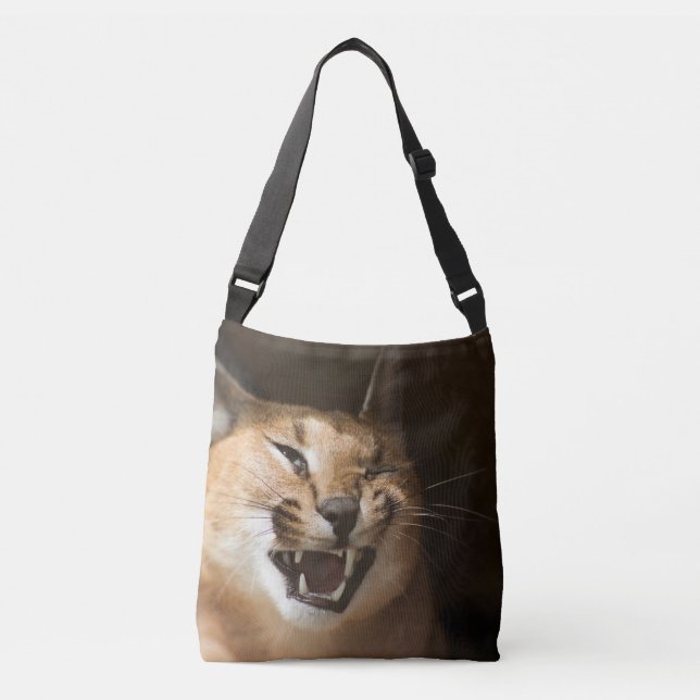 Goofy Lynx Tragetaschen Mit Langen Trägern (Vorderseite)
