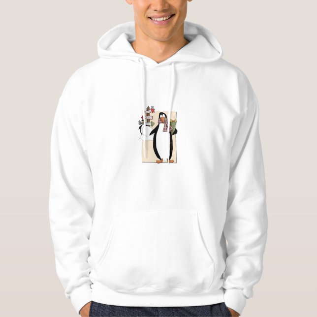 Goofy Penguins Hoodie (Vorderseite)