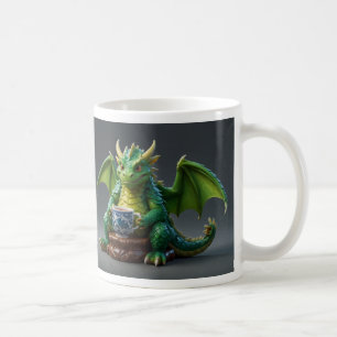 Goofy Welsh Dragon Drinking Tee Kaffeetasse