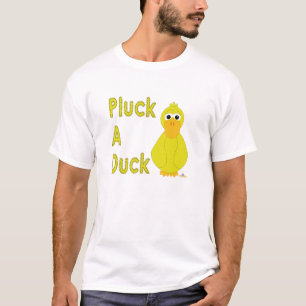 Goofy Yellow Duck Pluck A Duck T-Shirt