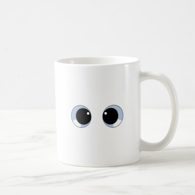 google Augen Kaffeetasse (Rechts)