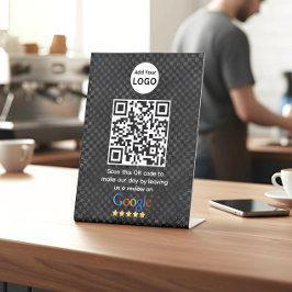 Google-Bewertungen | Business Review Link QR Code Sockelschild
