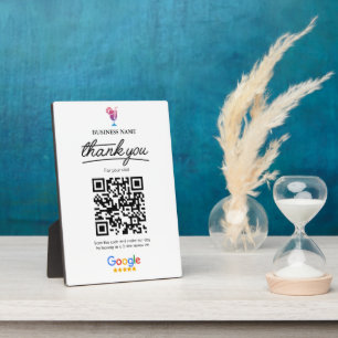 Google-Bewertungen   Cocktail Business QR Code Fotoplatte