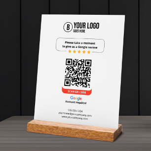 Google Bewertungen QR-Code Bewerten Sie mein Unter Acrylschild