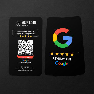 Google Bewertungen QR-Code Bewerten Sie mein Unter Visitenkarte