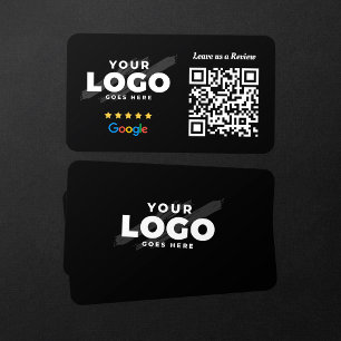 Google Bewertungen QR-Code Unternehmensbewertung L Visitenkarte