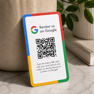 Google Bewertungen Visitenkarte   QR-Code Bewertun