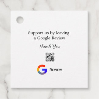 Google Bewertungs-Logo Scan QR Bewertung Geschenkanhänger