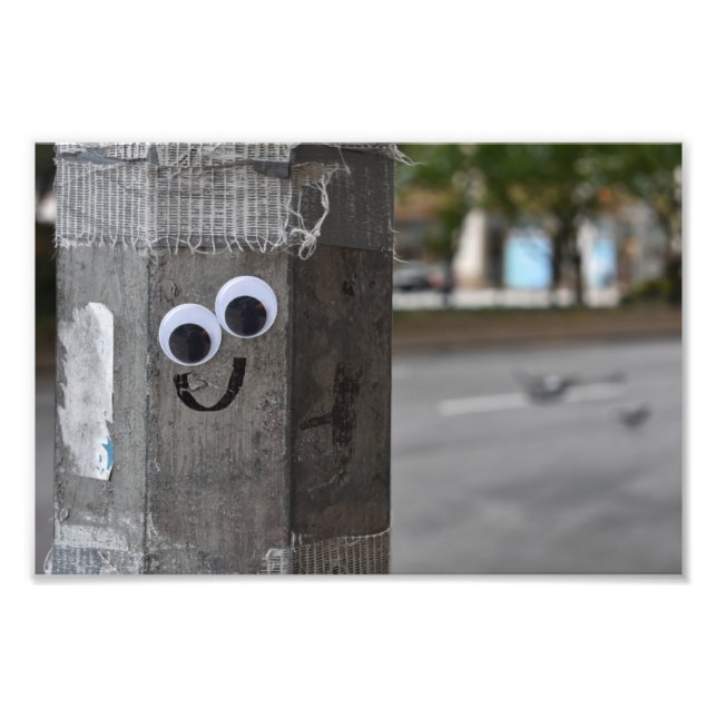 Google Eyes Eyeballs New York City Fotografy NYC Fotodruck (Vorne)