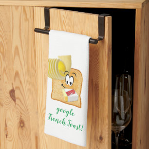 Google Französisch Toast Küche Handtuch