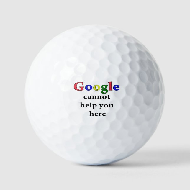 Google Golf Ball (Vorderseite)