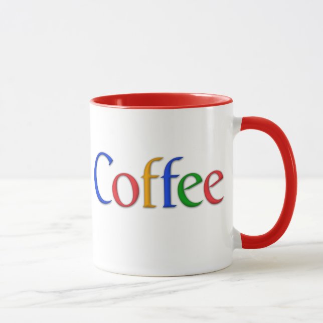 "Google" Kaffee-Tasse Tasse (Rechts)