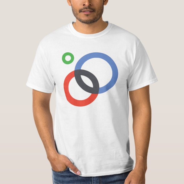 Google+ Kreise T-Shirt (Vorderseite)