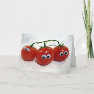 Google-Mit Augen Alberne Tomaten Karte