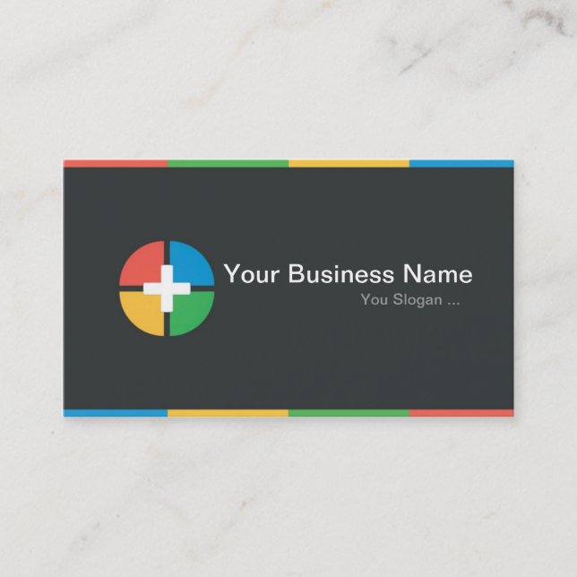 Google plus le carte de visite (Devant)