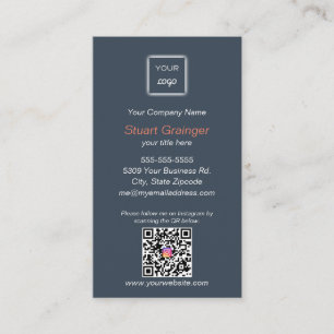Google Review - Carte de visite - Instagram QR Lin